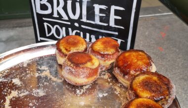 creme brulee doughnuts