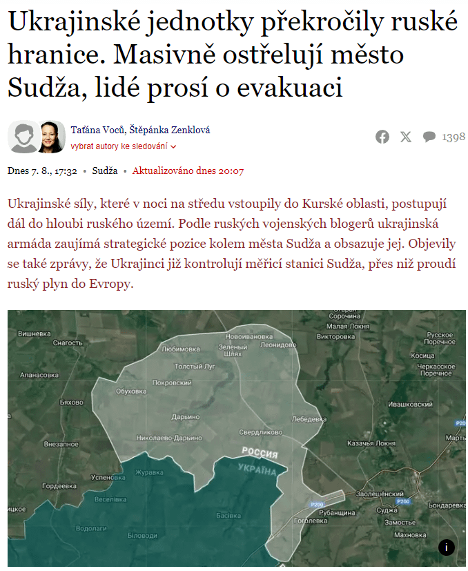 Co tímhle tahem Ukrajina zamýšlí?