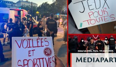 Huit femmes du collectif des Hijabeuses ont été placées en garde à vue en marge des JO