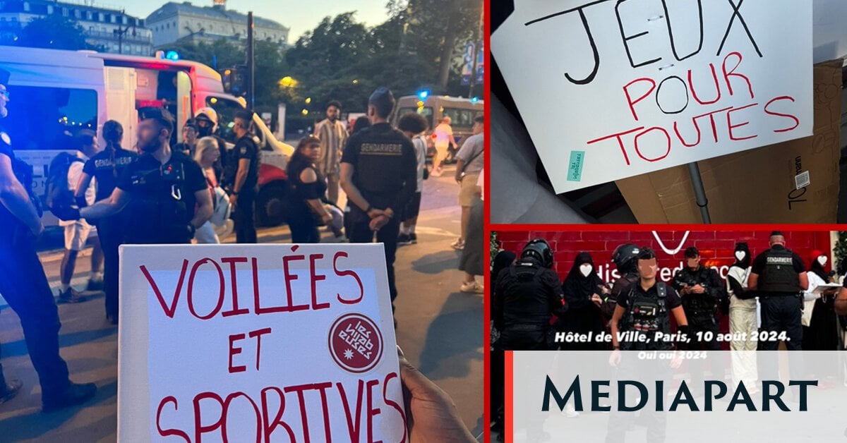 Huit femmes du collectif des Hijabeuses ont été placées en garde à vue en marge des JO