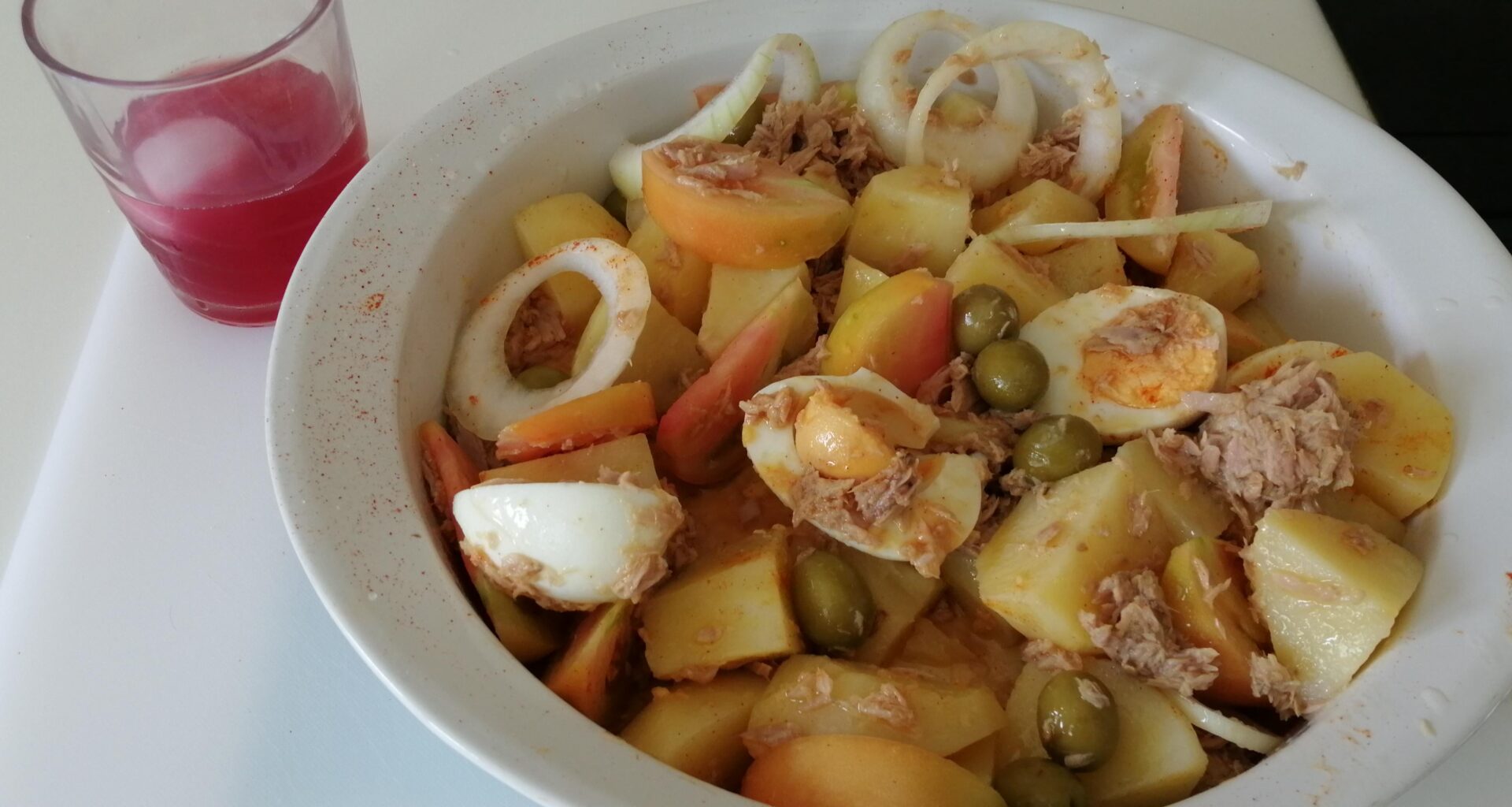 Making a Summer Potato Salad