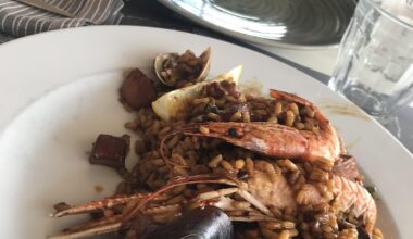 Paella en Platja de Pals