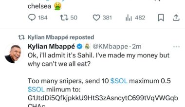Mbappe hacked on X 😭💀
