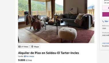 Demanen 9.800 euros al mes de lloguer per un àtic de 150 metres a El Tarter