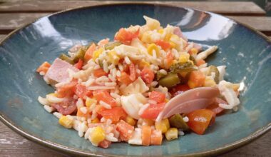 Riso freddo (aka rice salad)