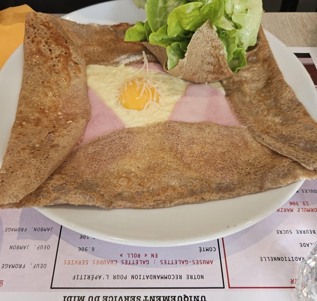 Galettes and crêpes in northern France