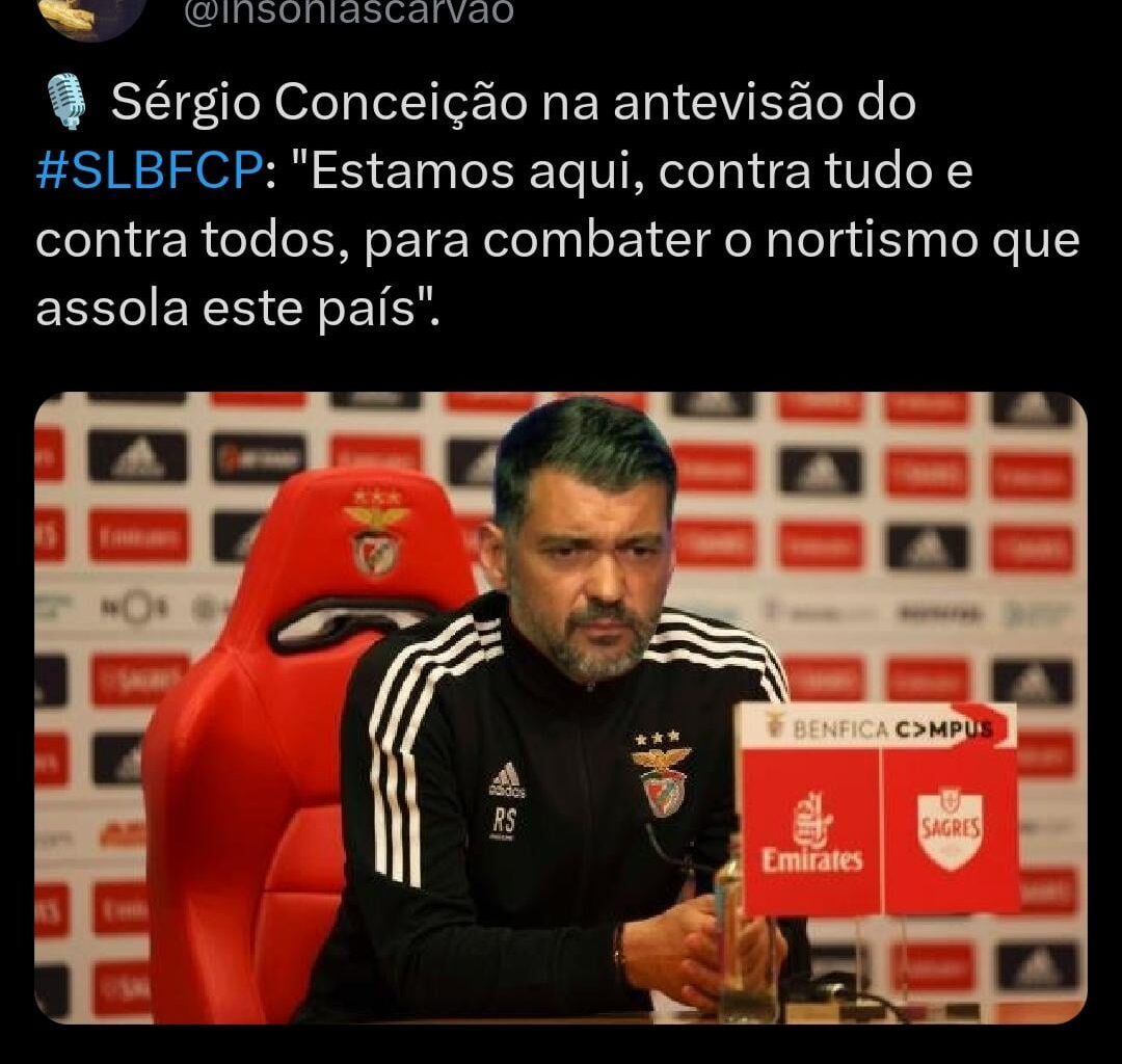 Brevemente, numa conferência de imprensa perto de si