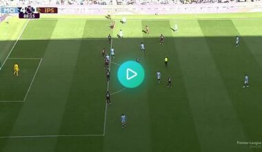 MCI [4] - IPS [1]: Haaland records his 10th City hat-trick with another tap in (all replay angles)