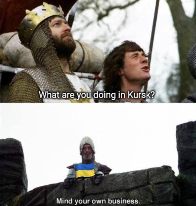 The most asked question from Russians in Kursk right now.