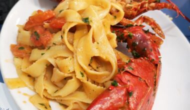 lobster pasta