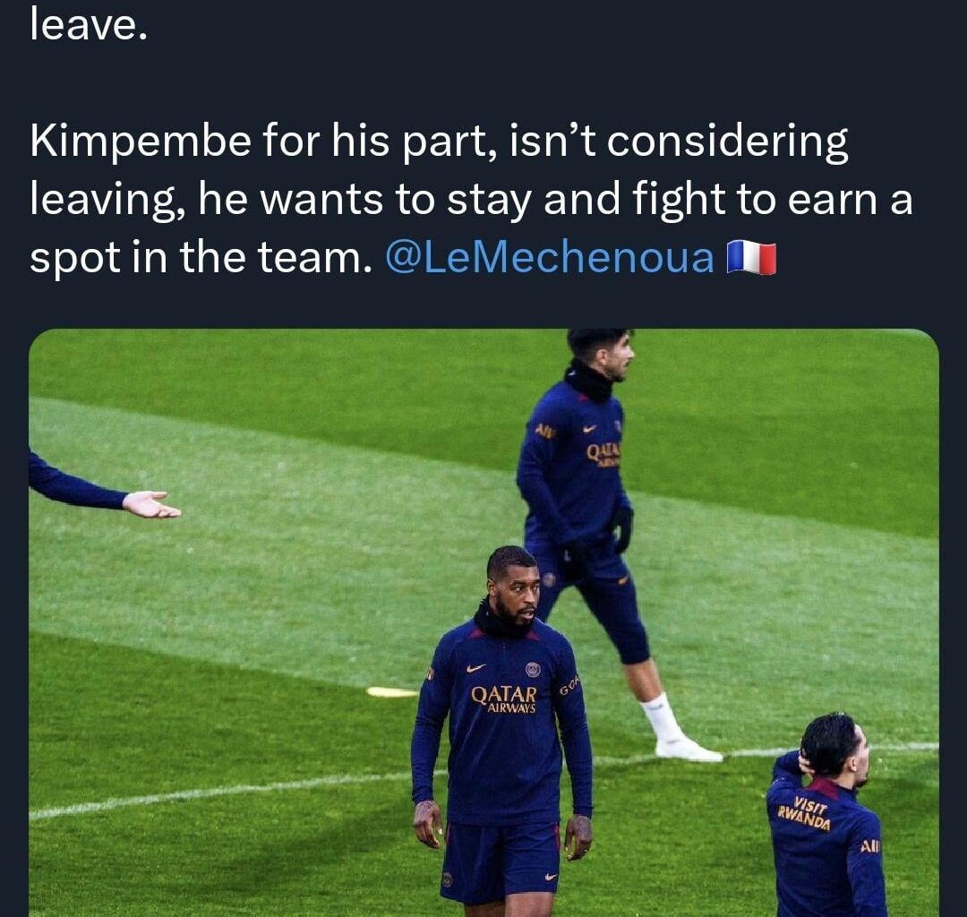 PSG is open to sell kimpembe