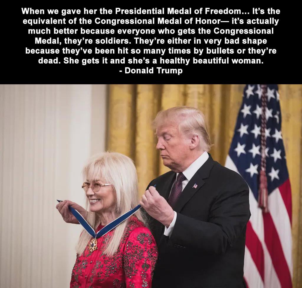 Trump's Medal of Freedom vs Medal of Honor