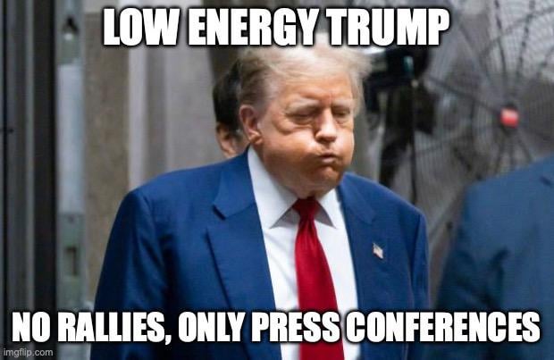 Is Trump Too Tired, Too Scared or Too Broke to Hold Rallies Anymore?