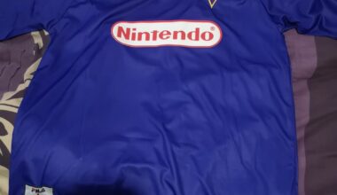 Something a bit more niche, just bought this! Does anyone know why Nintendo sponsored Fiorentina?