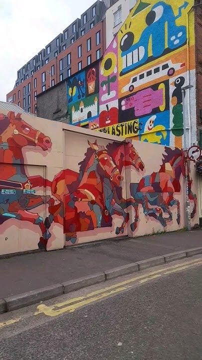 Belfast is an open air Gallery!