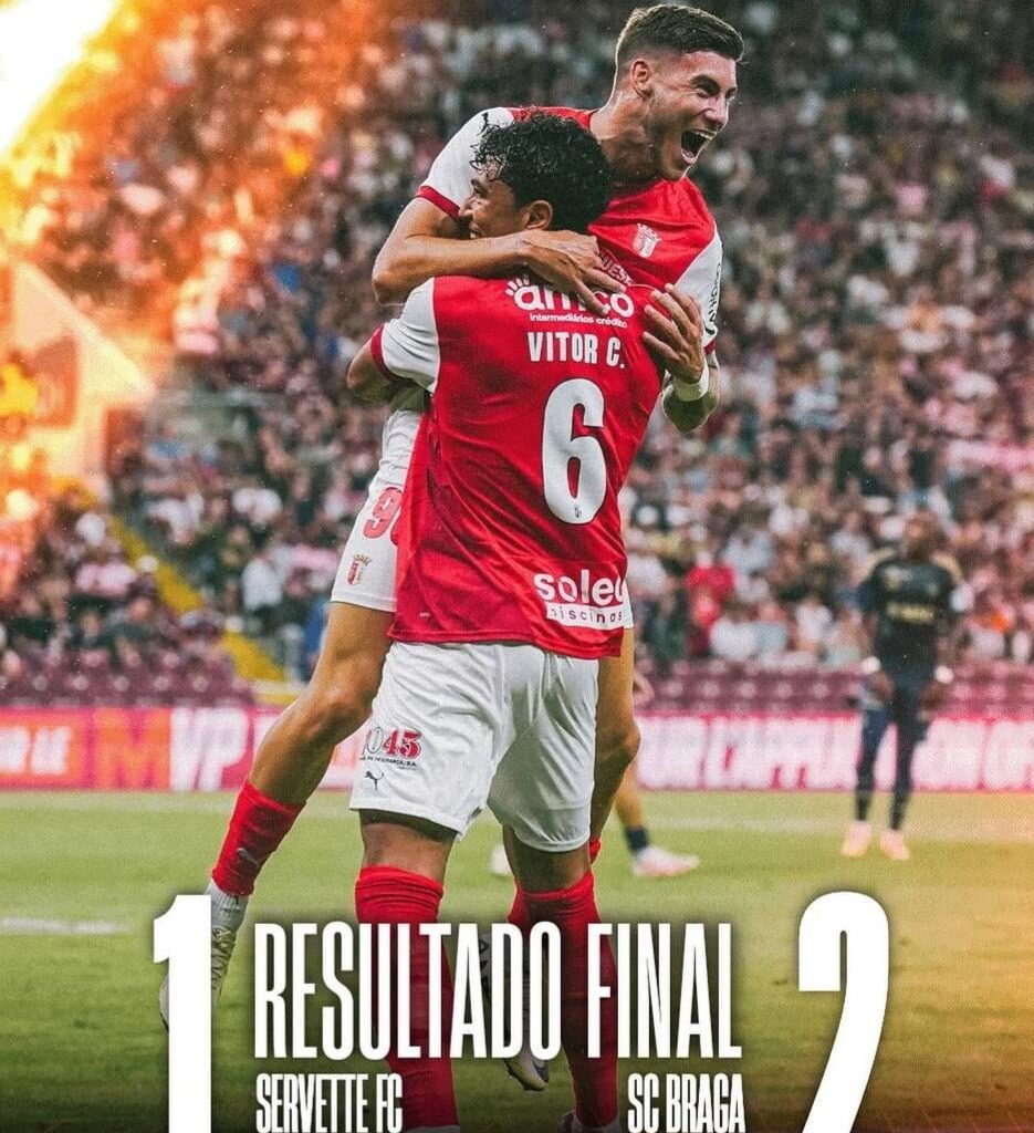 Sp. Braga vence fora o Servette FC e está na próxima fase da Liga Europa