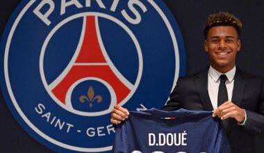 Désiré Doué joins PSG