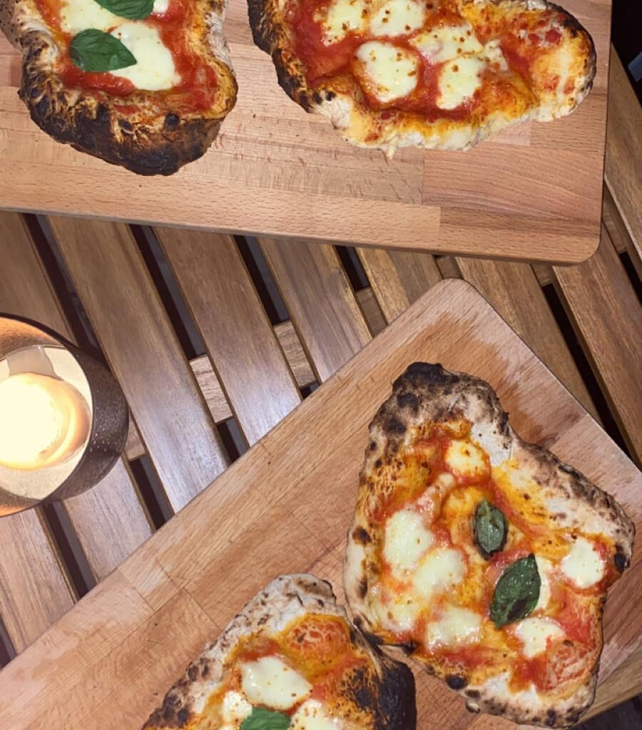 First try pizza margherita thingy