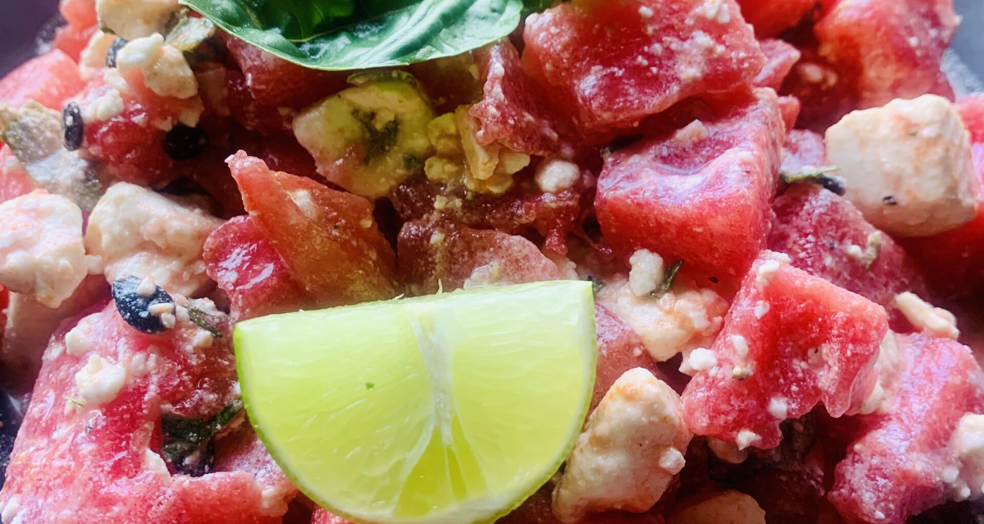 Watermelon/Feta Salad