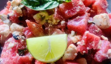 Watermelon/Feta Salad