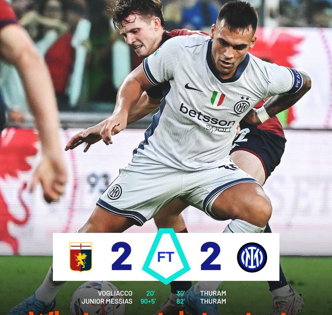 Great comeback for Genoa!