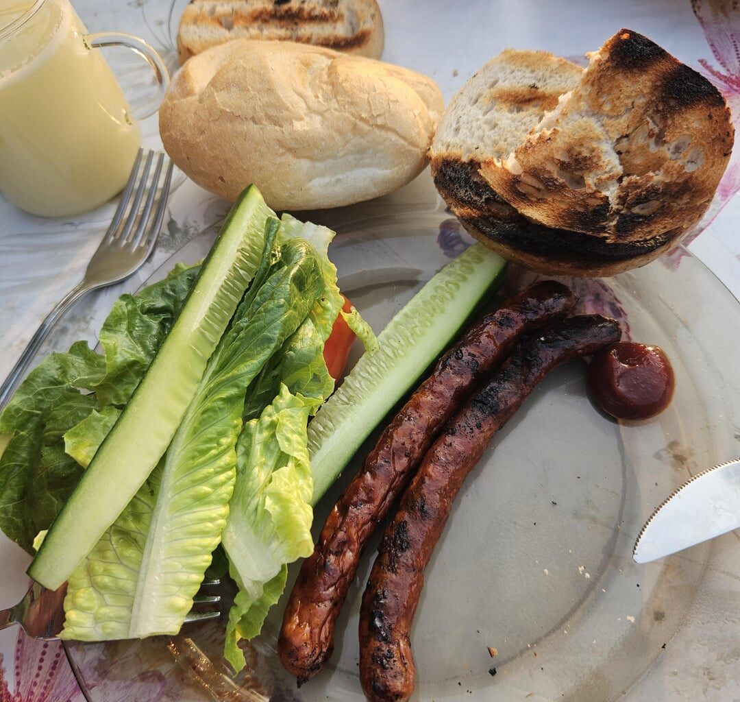 A modest family BBQ
