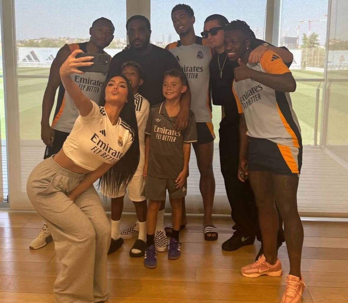 Kim visited the team. We're cursed