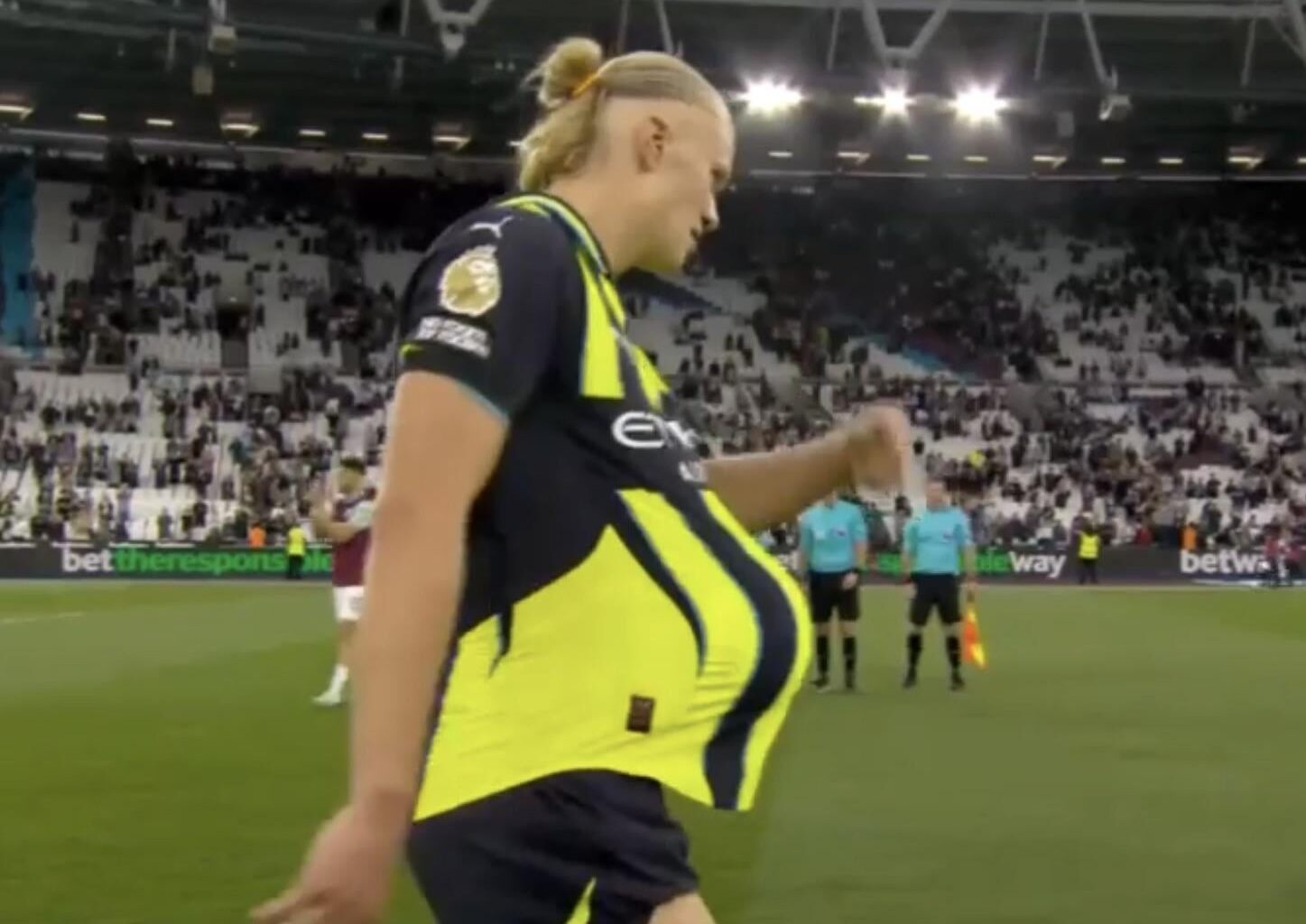 Haaland Baby Bump