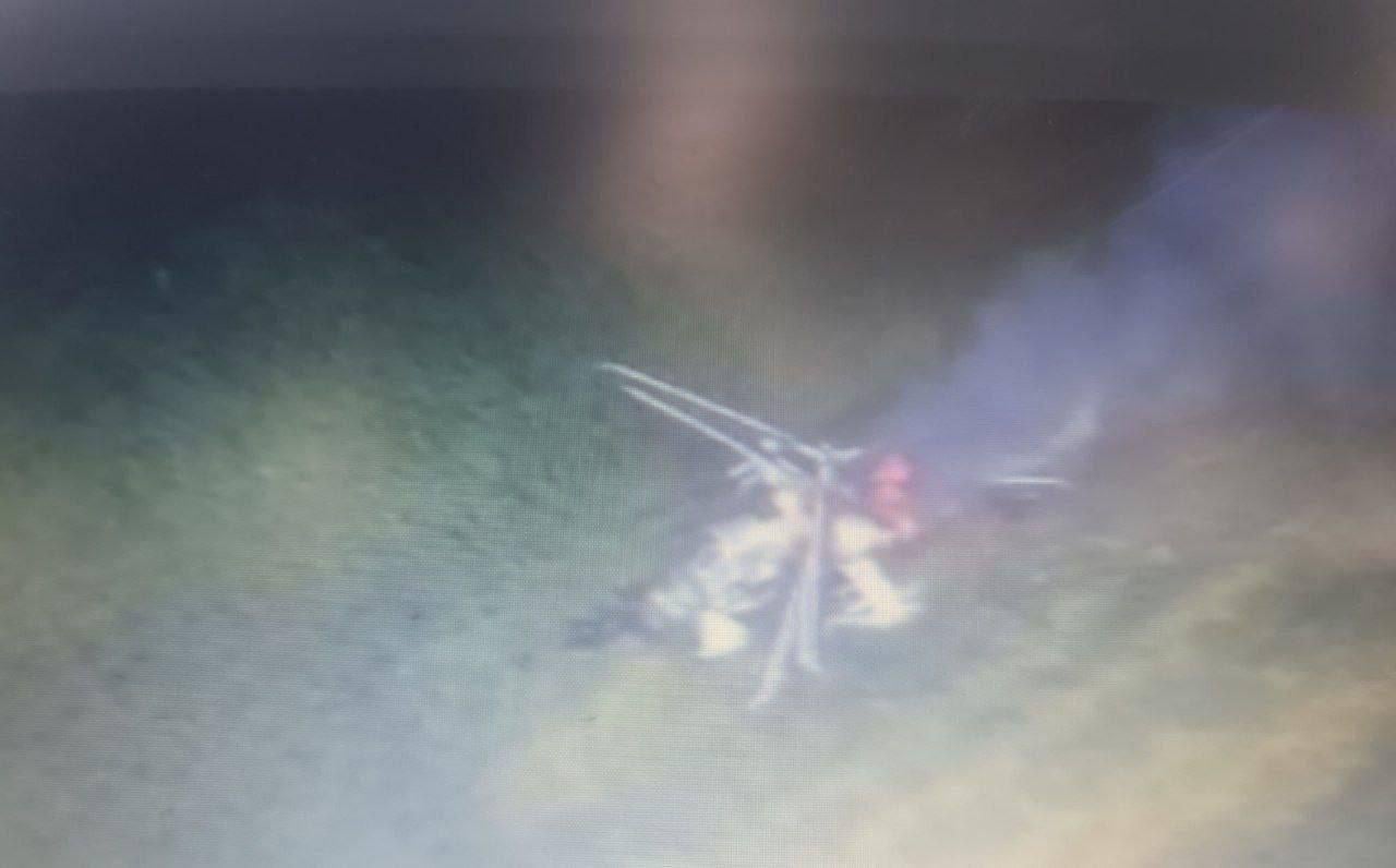 Shot down Ka-52 in Kursk region