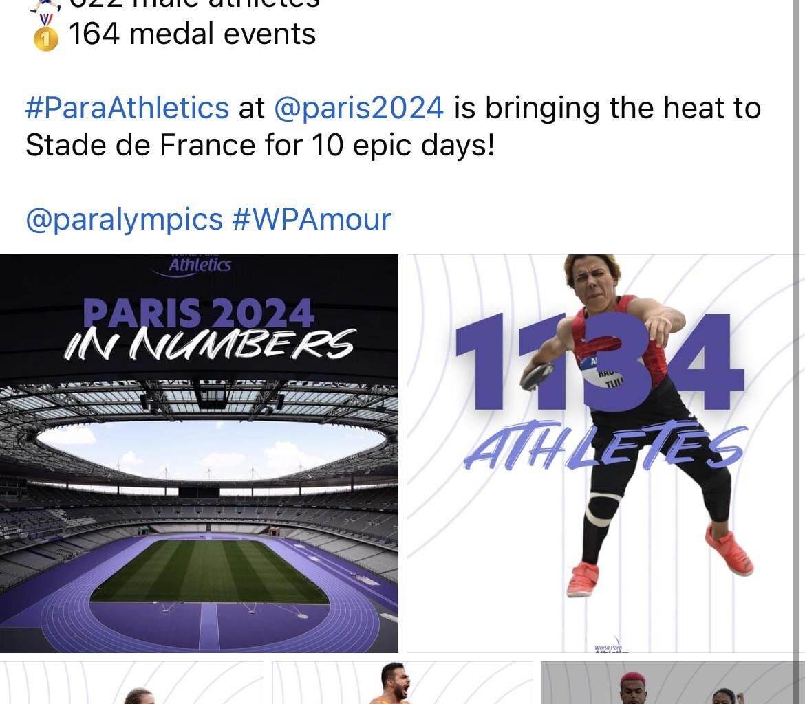 I never realized there are so many Paralympic athletes. I am so excited to watch this years. it’s my first time following
