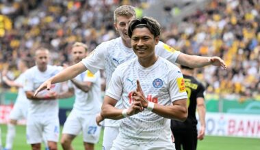 3:2-Sieg in Aachen: Holstein Kiel entgeht einer Pokal-Blamage