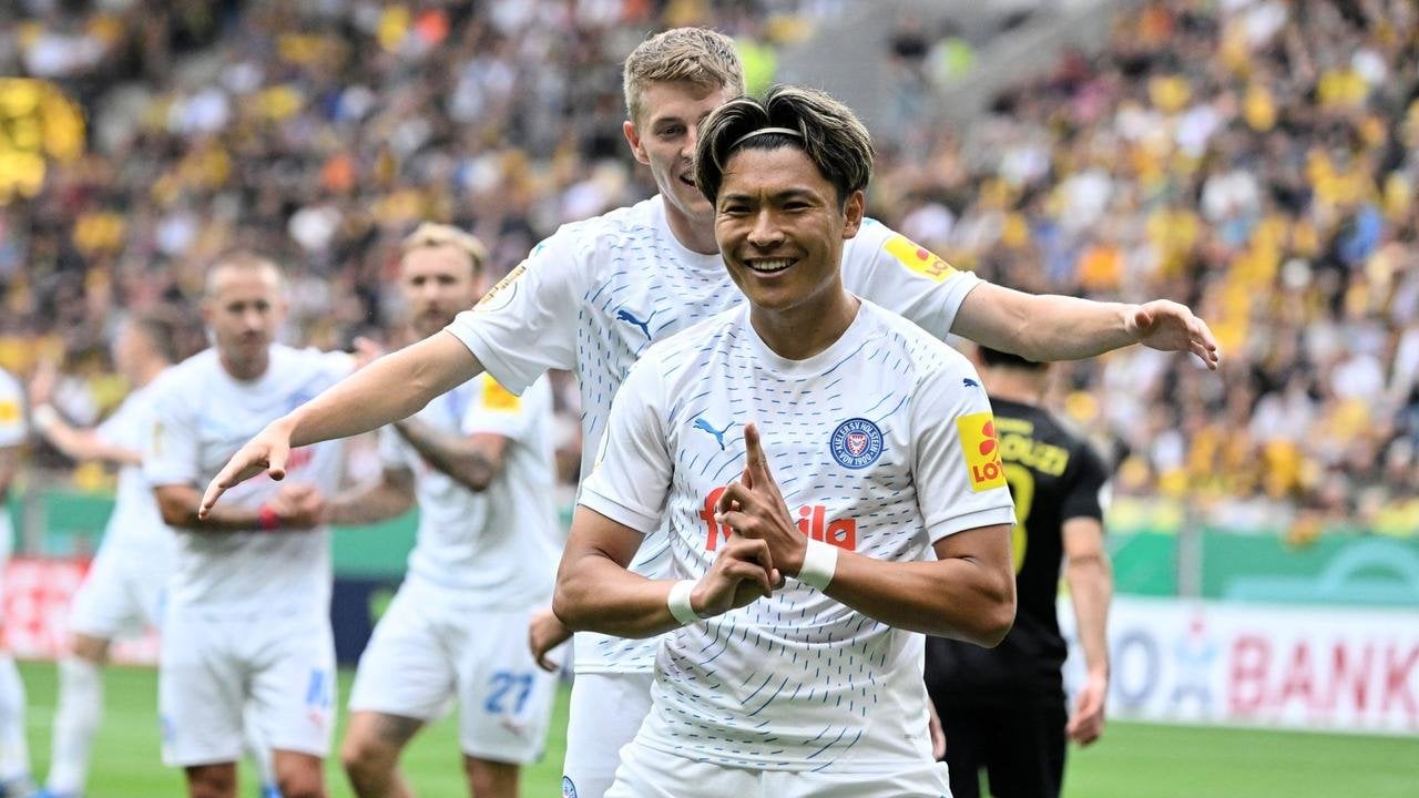 3:2-Sieg in Aachen: Holstein Kiel entgeht einer Pokal-Blamage