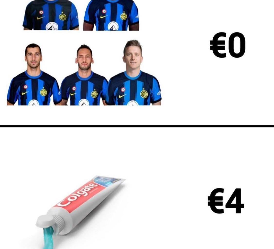 Crazy how inflation made toothpaste more expensive than 5 top class football players