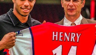 OTD 25 Years Ago Arsenal completed the signing of Thierry Henry from Juventus, estimated fee of £11m.