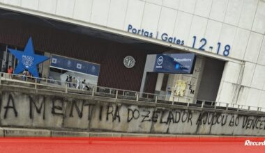 «A mentira do zelador ajudou ao vencedor»: a mensagem dos Super Dragões no exterior do Dragão