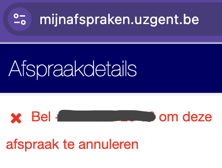 Can someone explain why hospitals can't just add a cancel button? 😂