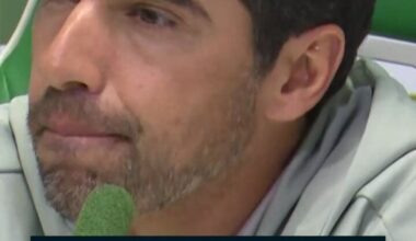 Ao ser questionado por uma repórter sobre a lesão de Mayke, o treinador Abel Ferreira se recusou a responder e deu essa declaração.