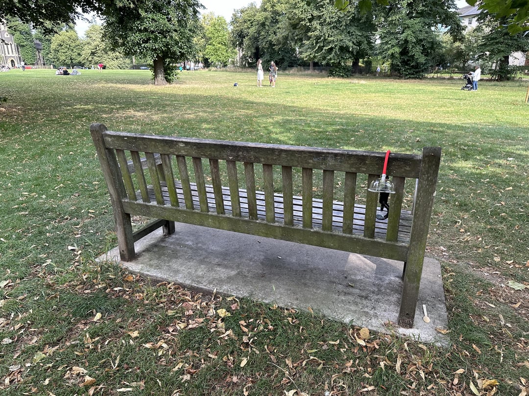 Found on park bench - what is it?