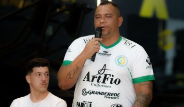 Walter, avançado ex-FC Porto, apresentado como reforço do Rolim de Moura, da Série B, do Brasil.
