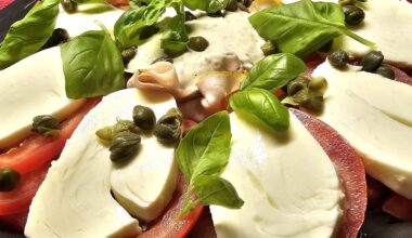 Caprese with a little vitello tonnato