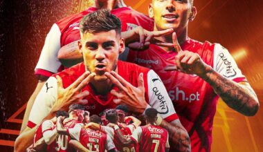 Braga empata 2-2 vs Rapid Viena (4-3 ag) e está apurado para a fase seguinte da Liga Europa
