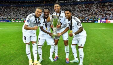 Jude Bellingham and Kylian Mbappe at centre of Real Madrid split after team-mate's hastily-deleted statement