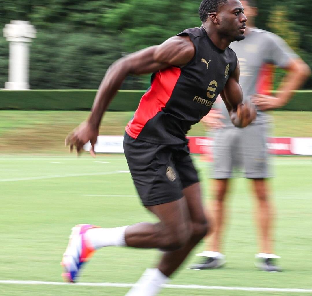First training session for Fofana ✅