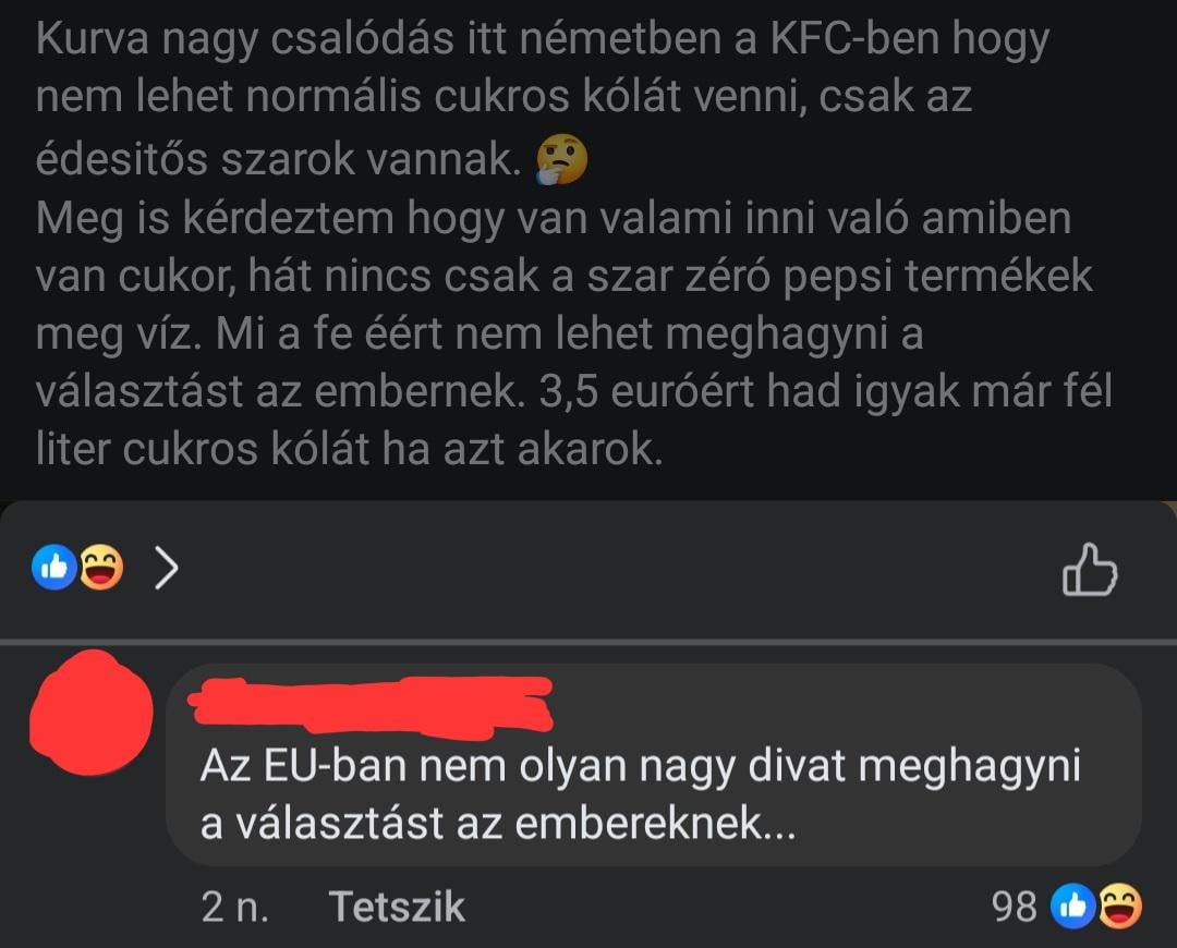 Ez a fránya elnyomó EU...