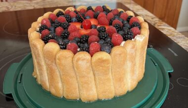Romanian Diplomat Cake