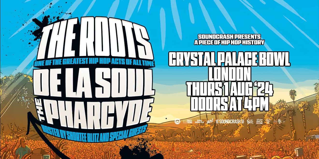 Free ticket for tonight. The Roots, De La Soul and The Pharcyde