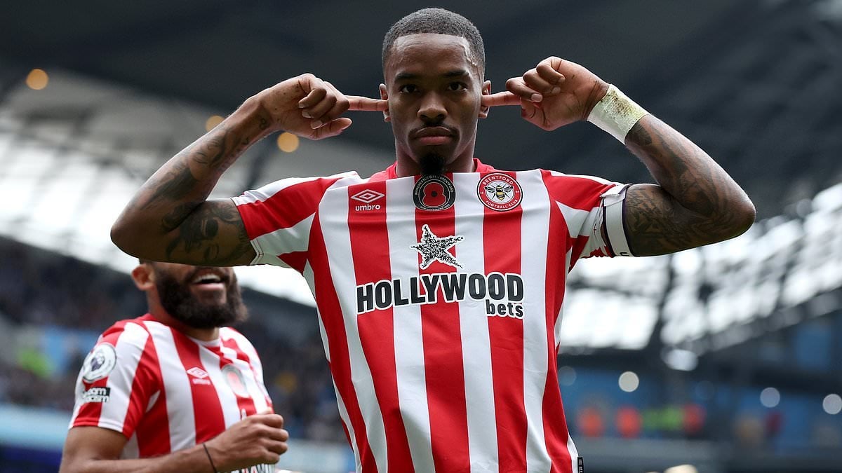 Manchester United 'enter Ivan Toney race and hold talks with Brentford over potential deal' as they look to swoop in ahead of Chelsea and Saudi Arabian side Al Ahli