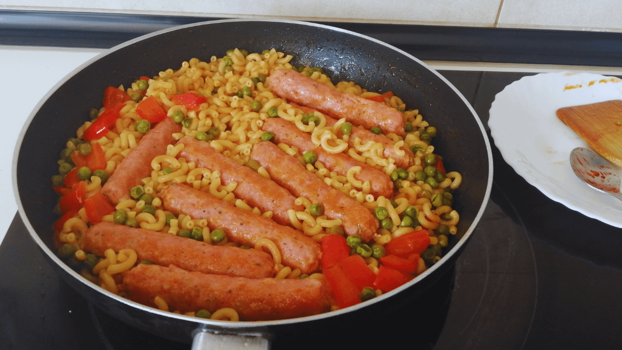 Sausage Stew with Pasta