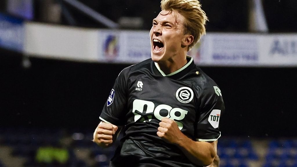 Youth gem Schreuders leads promoted Groningen to win again