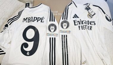 Jersey and a Backup Jersey - "Nuevo Numero Nueve"
